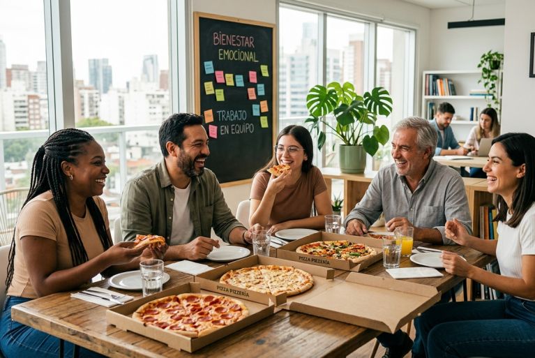 La sorprendente lección de una pizza: lo que la ciencia descubrió sobre la felicidad, la motivación y el rendimiento humano